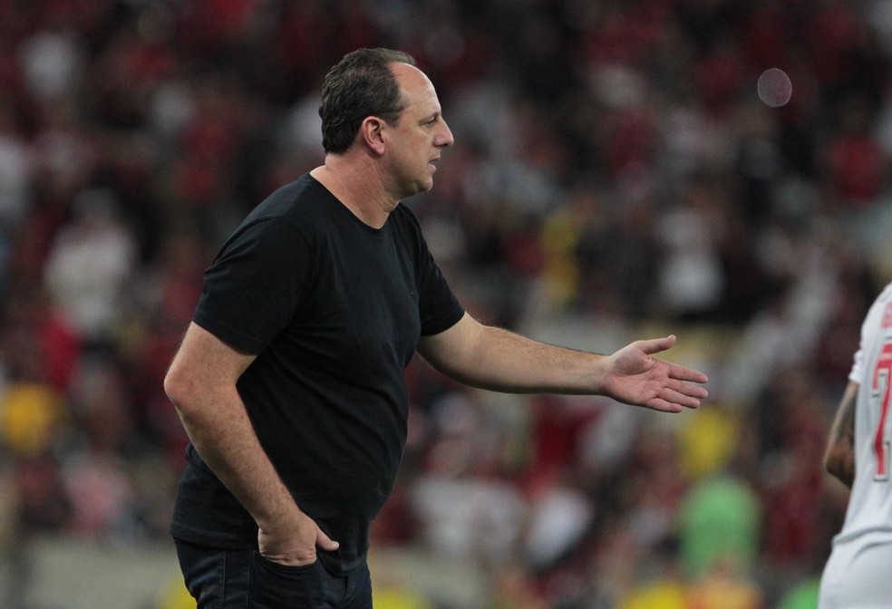 Ceni quer reação nos dois próximos duelos pelo Brasileirão — Foto: Rubens Chiri/saopaulofc