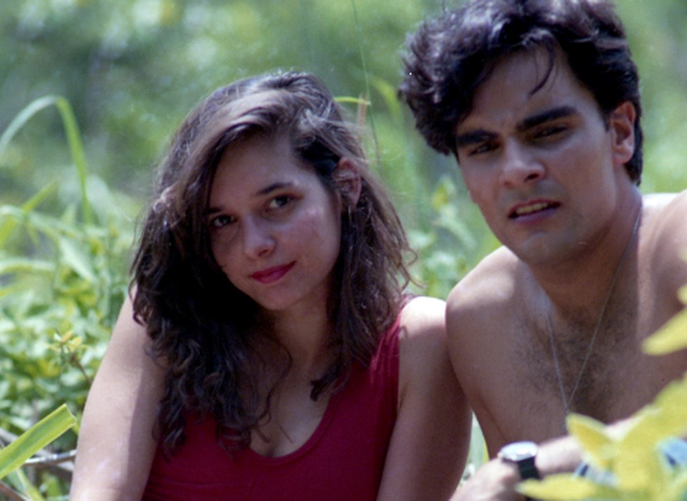 Daniella Perez e Guilherme Pádua em "De corpo e alma" (Foto Reprodução/Internet)