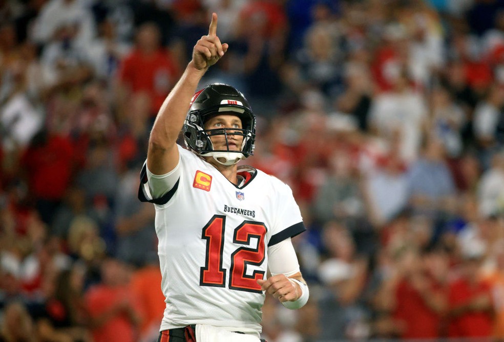 Tom Brady — Foto: Mike Ehrmann/Getty Images