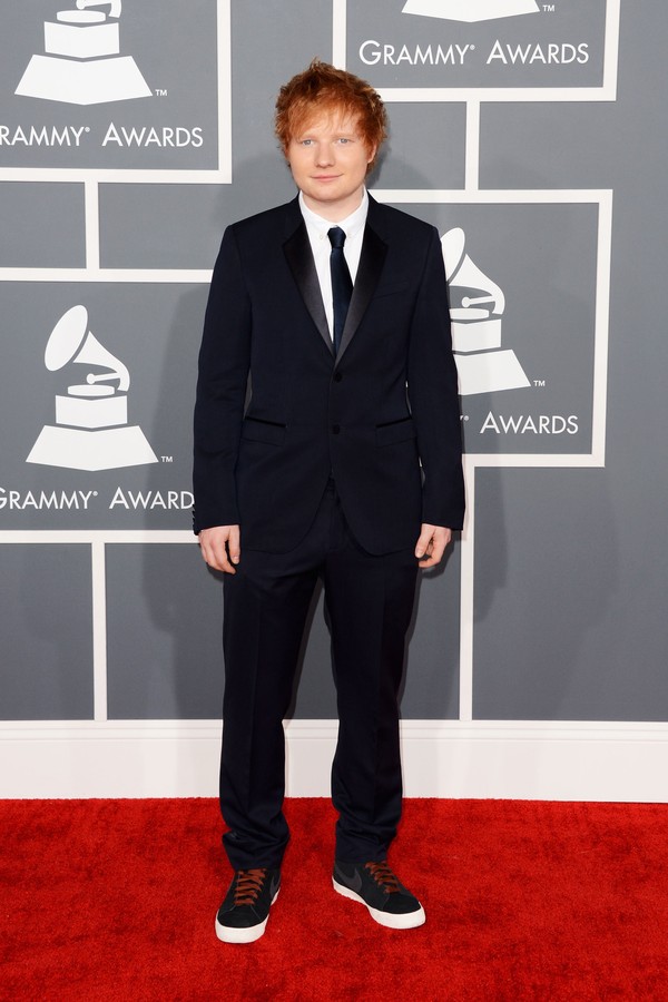 Ed Sheeran compareceu pela primeira vez em um Grammy em 2013 (Foto: Getty Images)