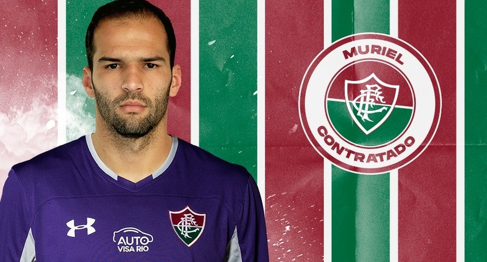 Muriel foi contratado pelo Fluminense — Foto: Divulgação