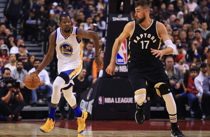 Kevin Durant Warriors x Raptors NBA (Foto: Getty) Kevin Durant Warriors x Raptors NBA (Foto: Getty)