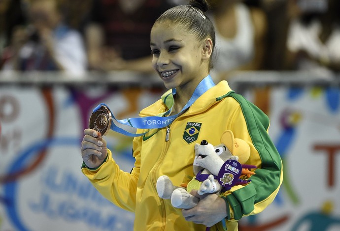  Flavia Lopes Saraiva bronze Pan-Americano (Foto: Eric Bolte/Reuters)