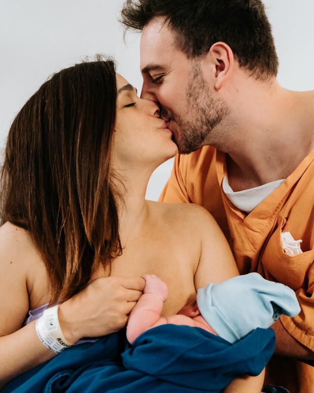 Sabrina Petraglia dá à luz o terceiro filho (Foto: Babuska Fotografia)