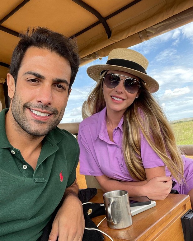 Bárbara Evans e Gustavo Theodoro se hospedam em resort de luxo na Tanzânia (Foto: Reprodução / Instagram)