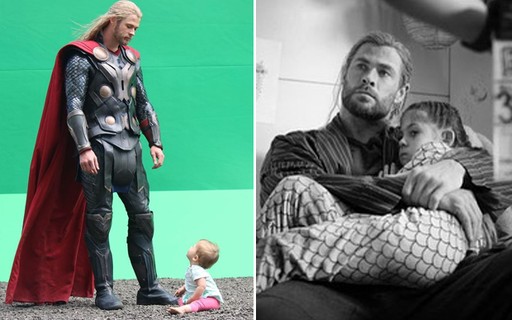 Filhos de Chris Hemsworth estão em 'Thor 4': “Não quero que sejam estrelas  mirins” - Quem