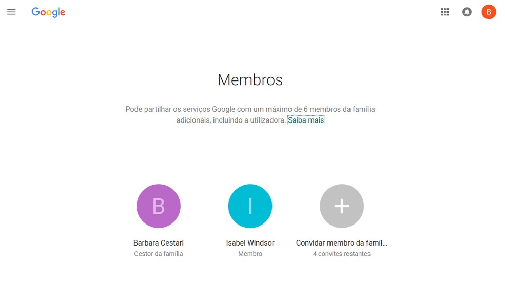 Google One Como Usar A Funcao Familia E Compartilhar Espaco No Drive Backup Techtudo