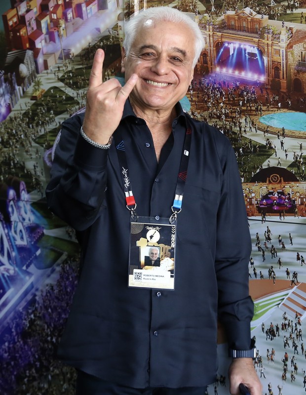 Roberto Medina no primeiro dia de Rock in Rio (Foto: Roberto Filho/Brazil News)