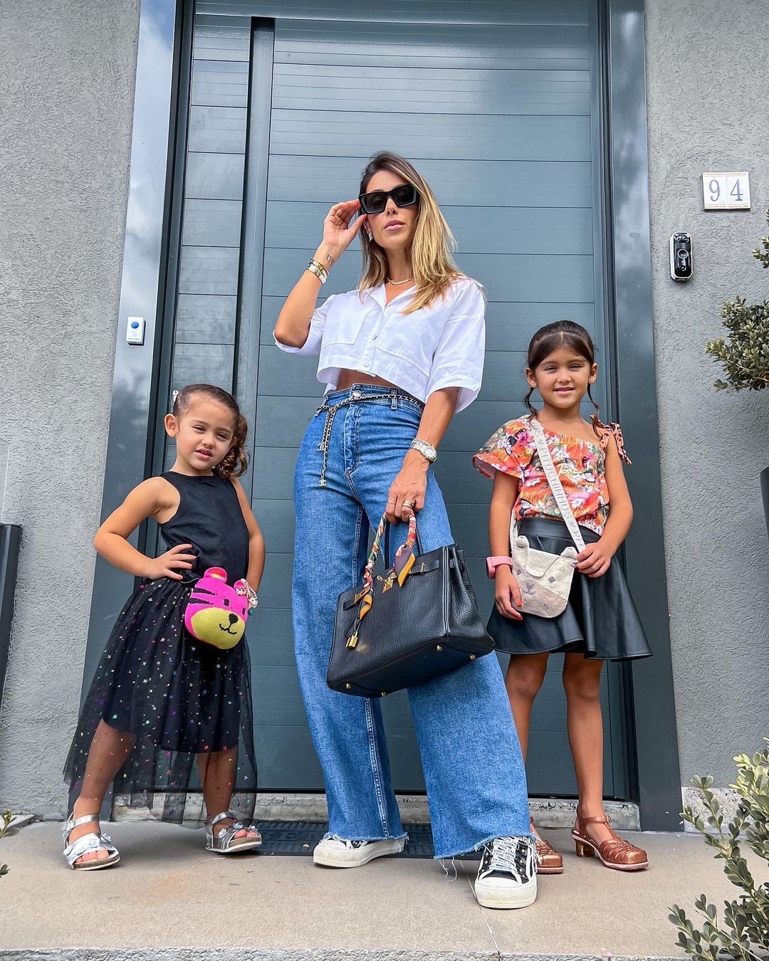 Bella Falconi teve um 'Dia das meninas' ao lado das filhas (Foto: Reprodução/Instagram)