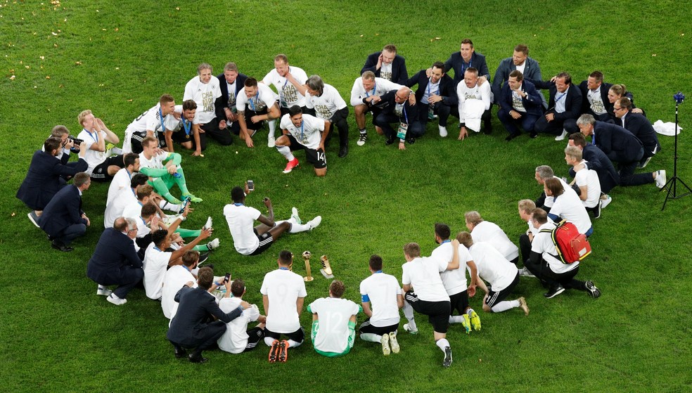 Campeã da Copa das Confederações, Alemanha está de volta à liderança do ranking da Fifa (Foto: REUTERS/Maxim Shemetov)