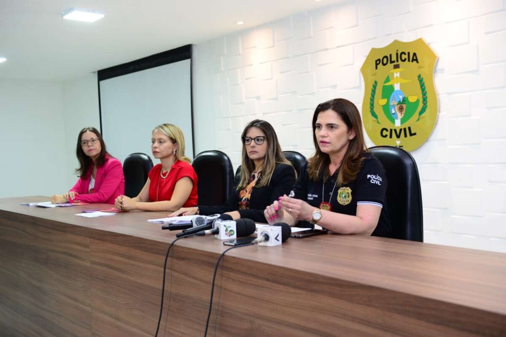 Operação de combate à violência contra mulher prende 55 agressores no Ceará — Foto: Polícia Civil/Divulgação 
