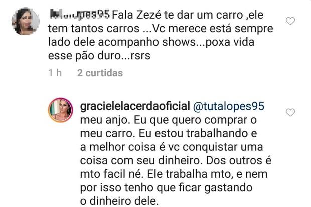 Graciele Lacerda (Foto: Instagram/Reprodução)
