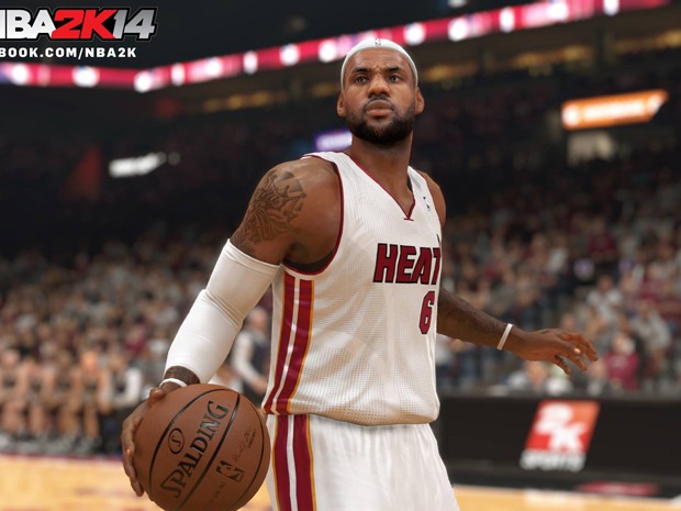 G1 - Primeira imagem de 'NBA 2K14' para PS4 mostra astro LeBron James -  notícias em Games