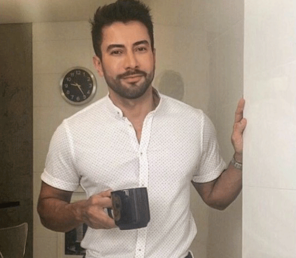 Ator gostava de se exercitar na academia em São Paulo — Foto: Reprodução/Arquivo pessoal
