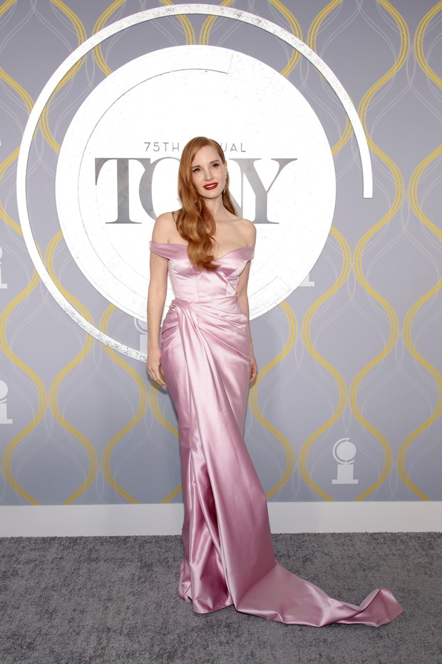 NEW YORK, NEW YORK - JUNE 12: Jessica Chastain attends the 75th Annual Tony Awards at Radio City Music Hall on June 12, 2022 in New York City. (Photo by Dimitrios Kambouris/Getty Images for Tony Awards Productions) (Foto: Getty Images for Tony Awards Pro)