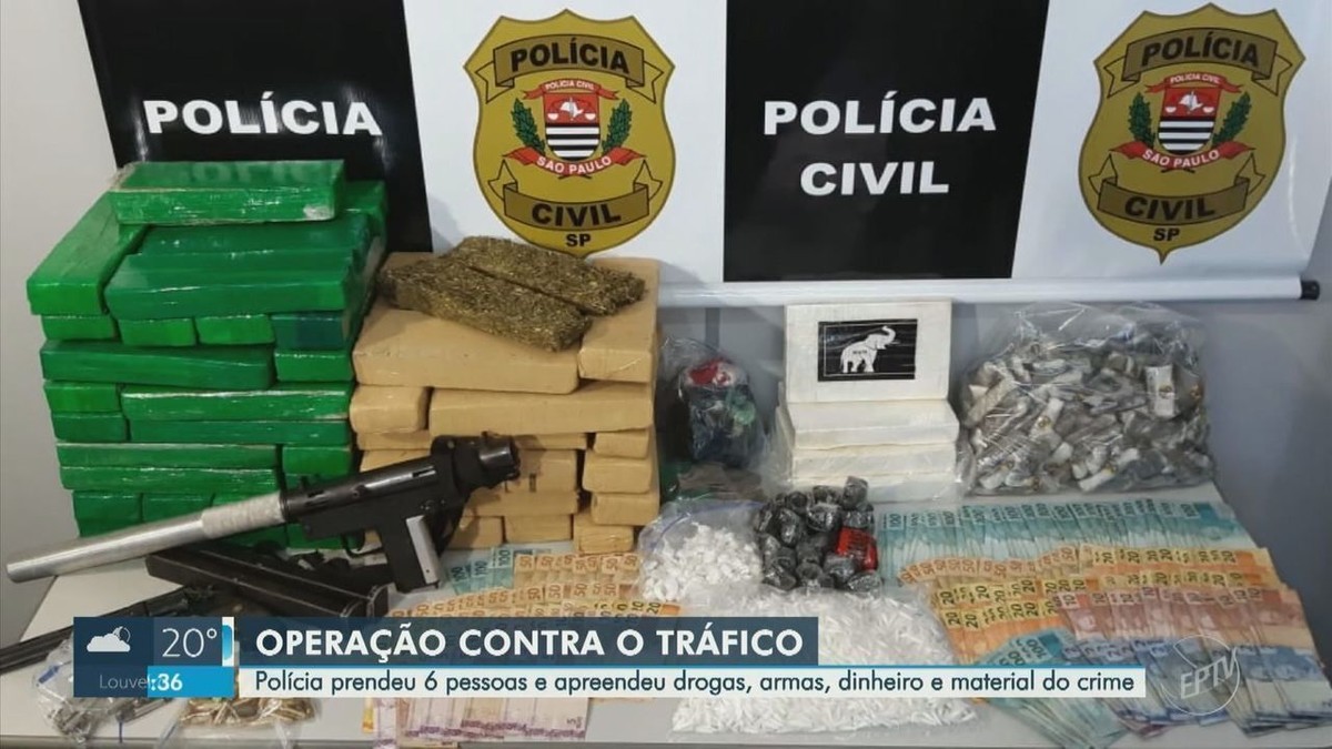 Polícia Civil Prende Seis Pessoas Em Operação Contra O Tráfico De Drogas Em Três Cidades Da