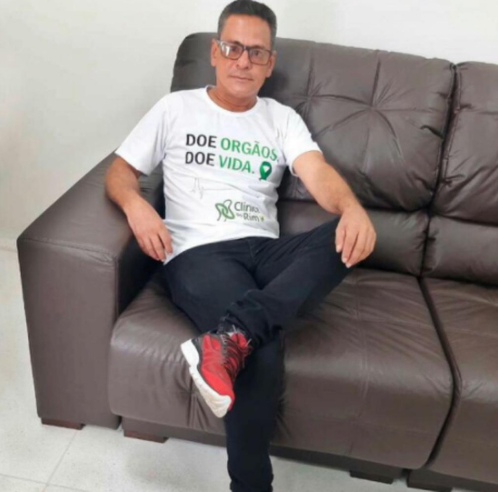 Roberto Carlos Neto é transplantado há quatro anos — Foto: Acervo/Central de transplantes