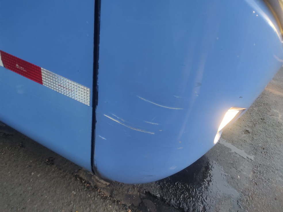 Ciclista morre ao ser atropelado por ônibus na BR-316, entre Teresina e Demerval Lobão — Foto: Polícia Rodoviária Federal