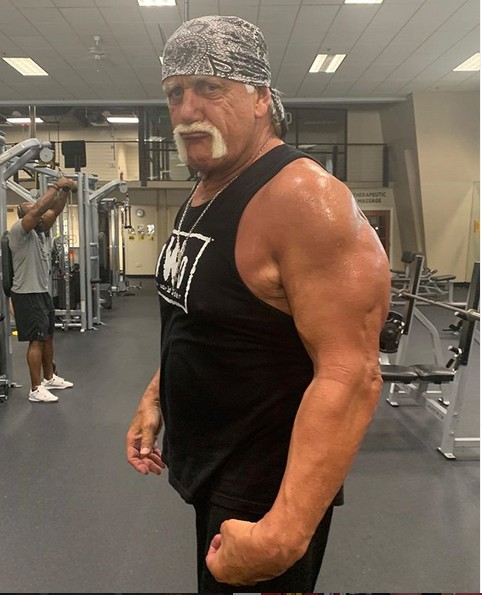 A lenda da luta livre Hulk Hogan (Foto: Instagram)