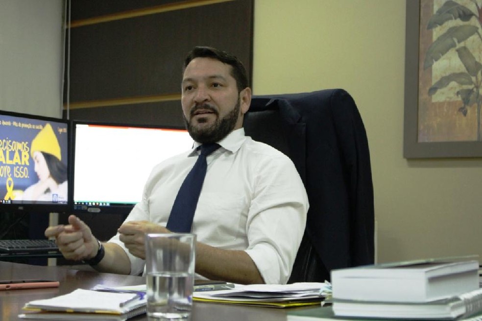 Basílio Bezerra é empossado secretário de Planejamento e Gestão — Foto: Assessoria