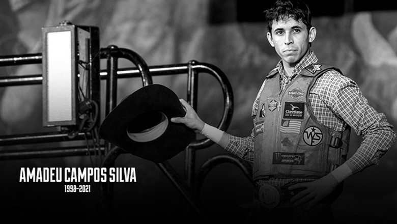 O peão brasileiro Amadeu Campos Silva, 22 anos, morreu após acidente na PBR (Foto: PBR/Divulgação)