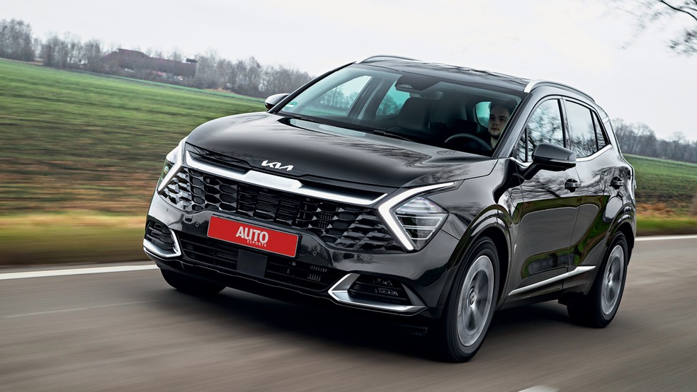 Nova geração do Sportage é inspirada no elétrico EV6 — Foto: Divulgação