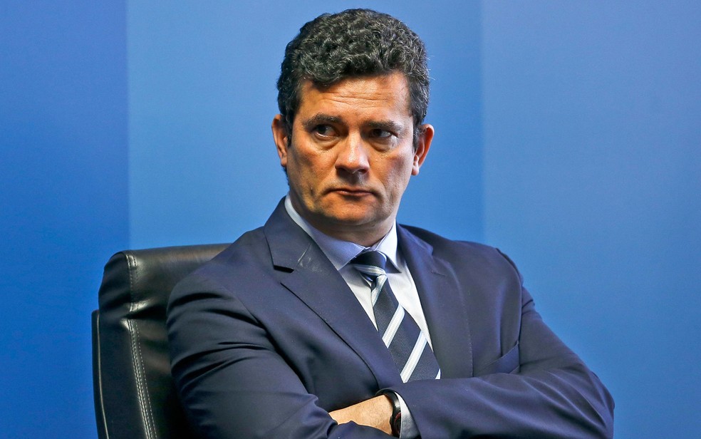 O ministro da Justiça, Sérgio Moro — Foto: Marcelo Camargo/Agência Brasil
