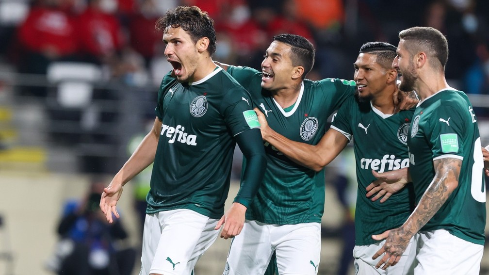 Gol de Raphael Veiga em Palmeiras x Al Ahly  Foto: Fbio Menotti / Ag Palmeiras