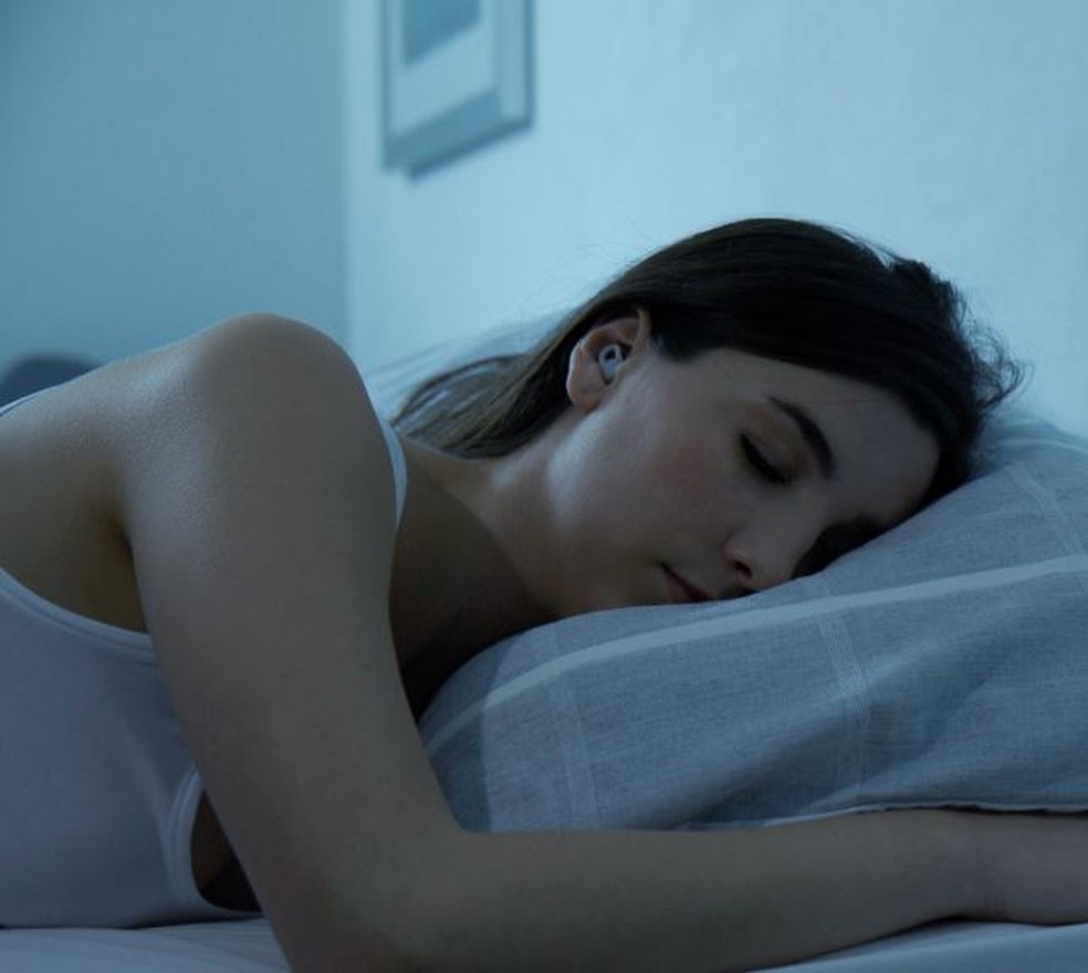 Amazfit ZenBuds possui sistema de monitoramento de sono — Foto: Divulgação/Amazfit