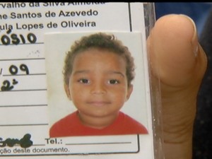 Edson, de 4 anos, sofreu traumatismo craniano (Foto: Reprodução/ Inter TV/ Evandro Ferraz)