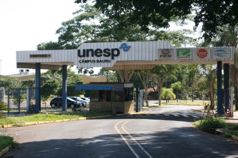 Campus da Unesp em Bauru — Foto: Divulgação