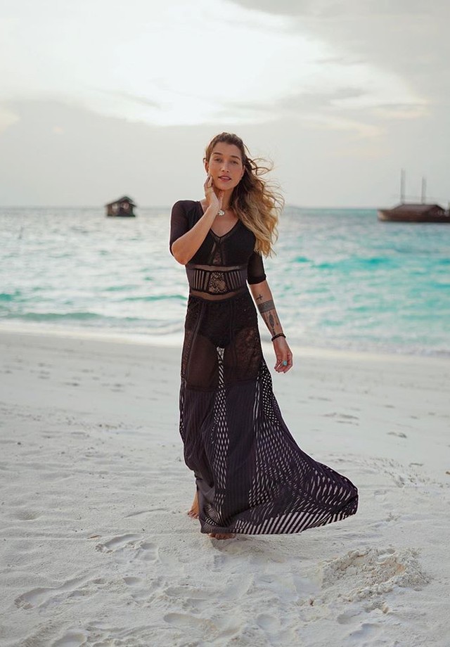 Gabriela Pugliesi nas Maldivas (Foto: reprodução/Instagram)