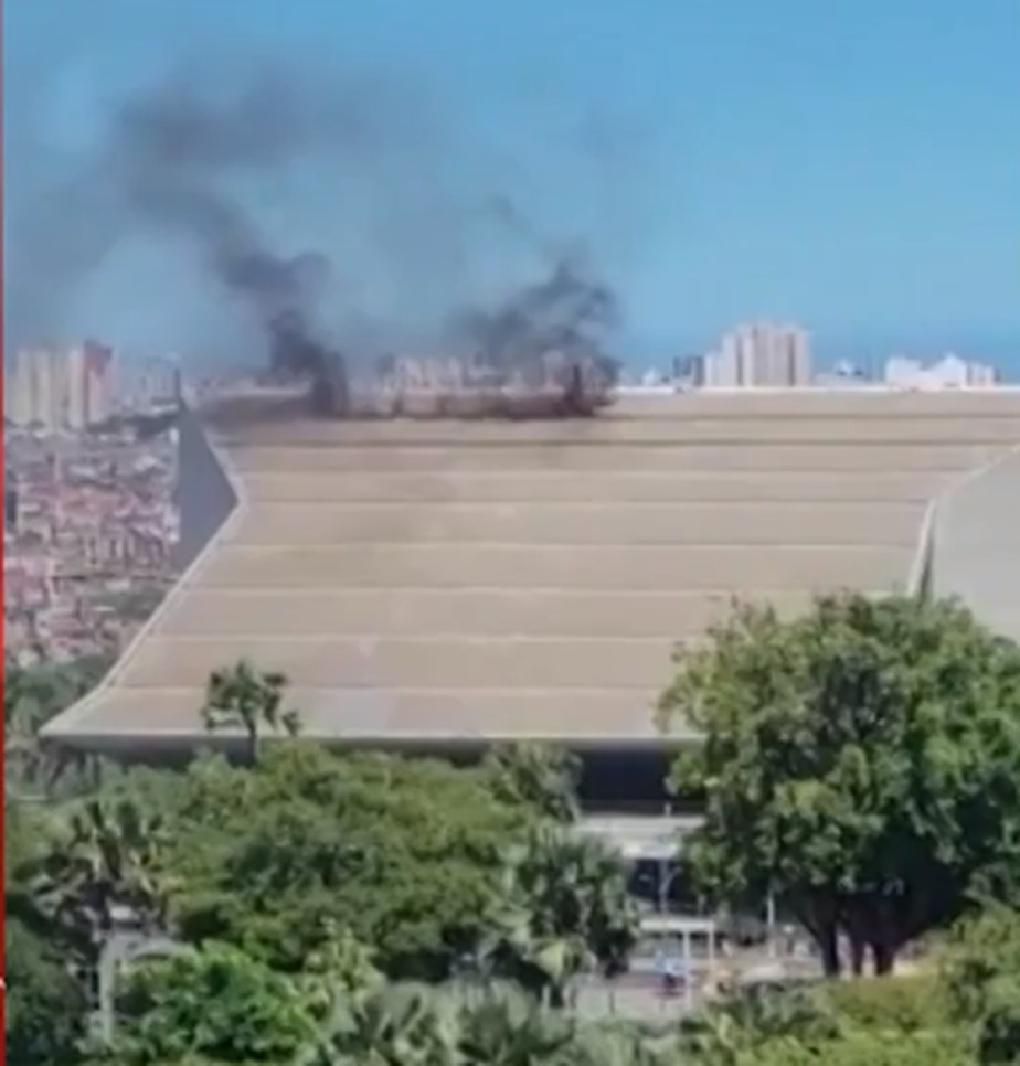 Incêndio no Teatro Castro Alves, em Salvador