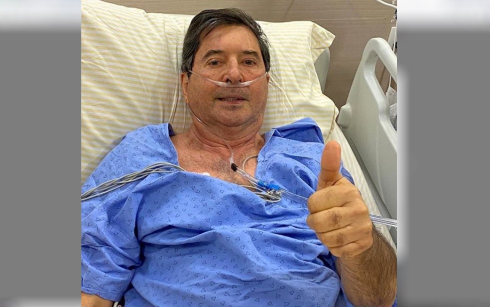 Maguito Vilela está internado no hospital Albert Einstein — Foto: Reprodução/Instagram