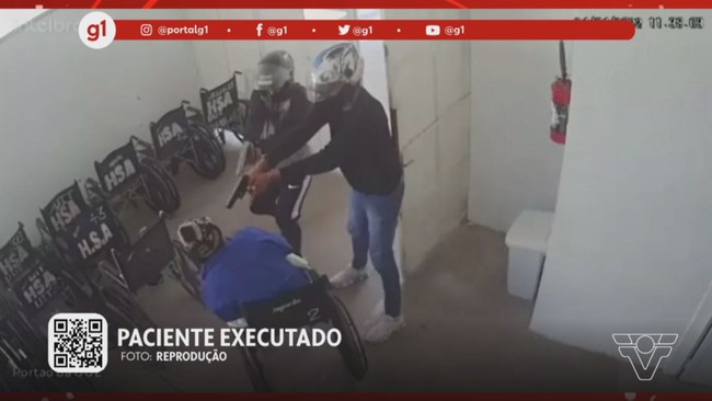 G1 em 1 Minuto - Santos: Paciente executado em hospital era usuário de drogas, diz irmã