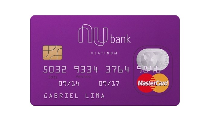 Nubank opera com bandeira MasterCard (Foto: Divulgação)
