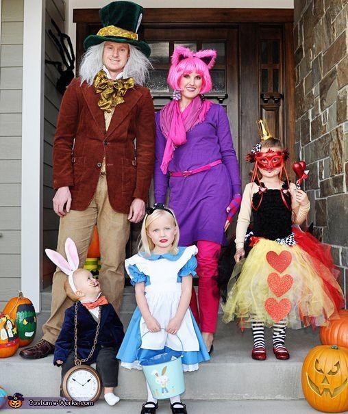 Família fantasiada para o Halloween (Foto: Pinterest)