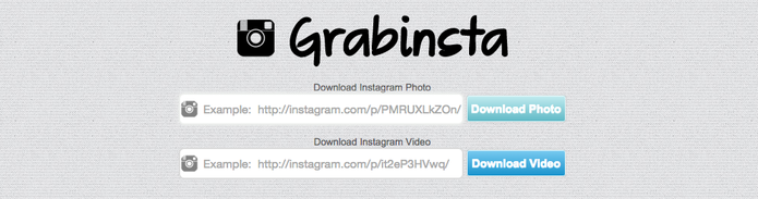 Baixe fotos e vídeos do Instagram com Grabinsta (Foto: Reprodução/Ginnstagram)