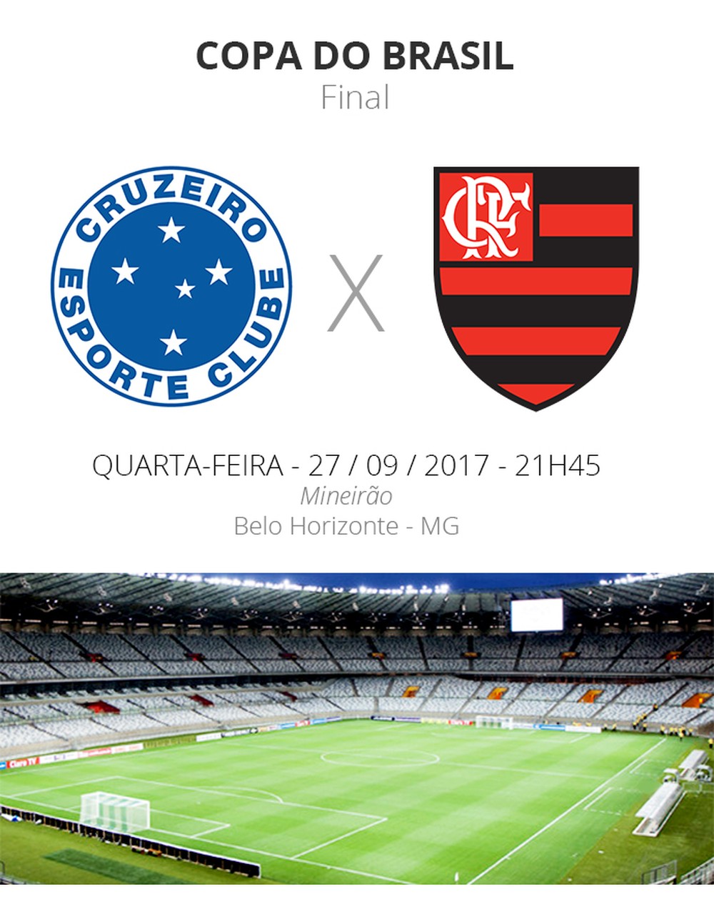 Final da Copa do Brasil: tudo que você precisa saber sobre Cruzeiro x Flamengo