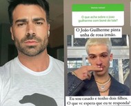 João Guilherme rebate Rodrigão após ser criticado por usar esmalte rosa