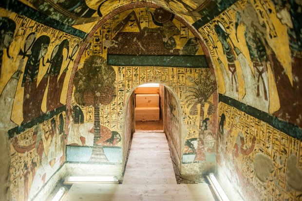 Tumbas impressionantes de 3500 anos atrás são abertas no Egito (Foto: Divulgação)