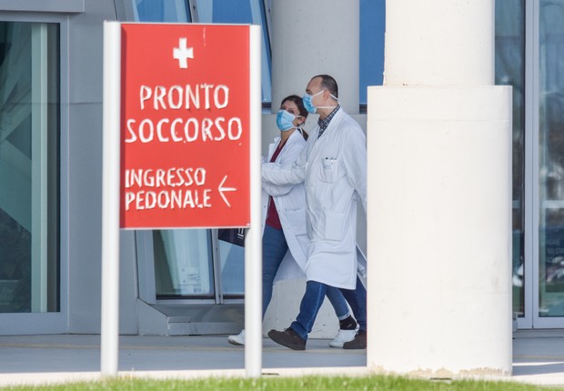 Cidades italianas estão em quarentena por conta do coronavírus (Foto: Getty Images)