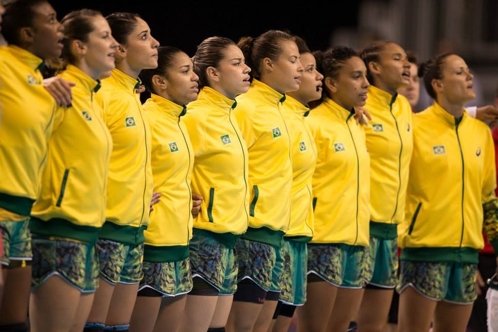 Seleção feminina é atual pentacampeã pan-americana de Handebol — Foto: Divulgação/CBHb