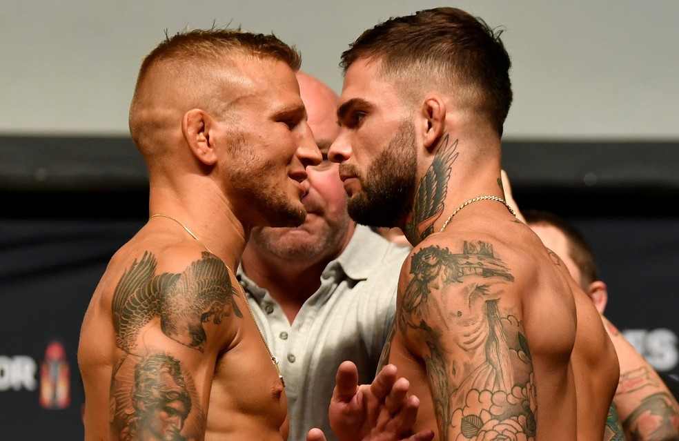 Cody Garbrandt e TJ Dillashaw lideram o UFC deste sábado (Foto: Jeff Bottari/Getty Images)