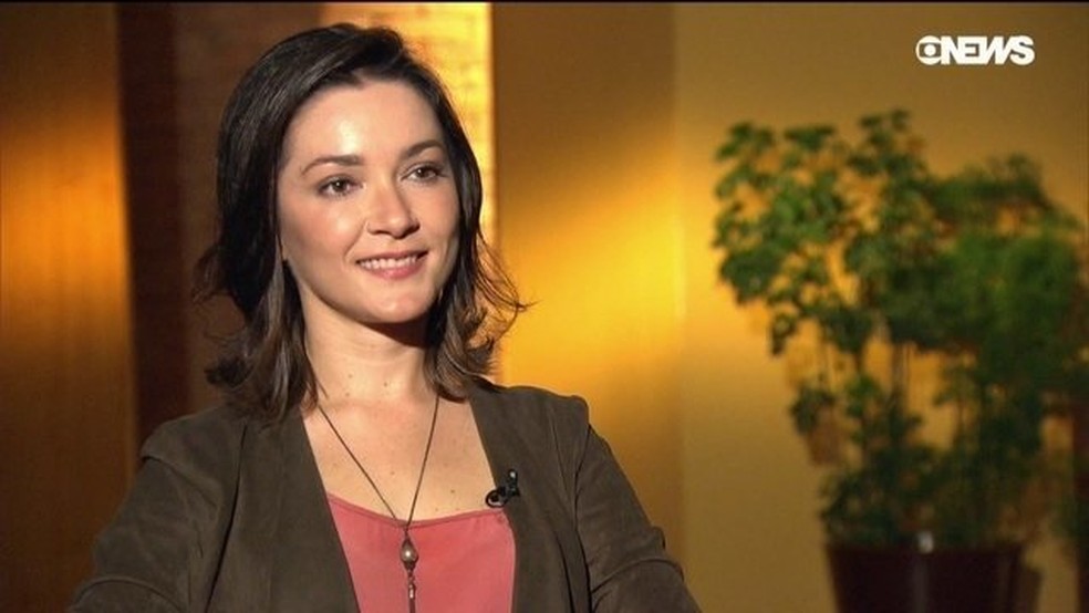 Ilona Szabó, em entrevista à GloboNews — Foto: GloboNews
