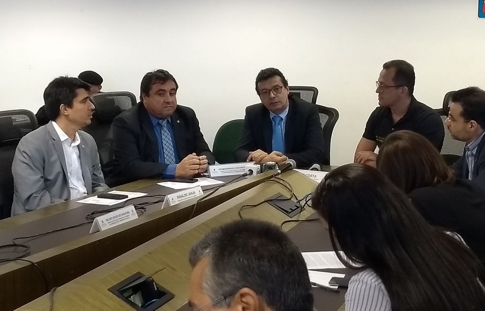 OperaÃ§Ã£o identificou lÃ­deres de facÃ§Ã£o criminosos que ordenavam o crime mesmo presos (Foto: Cinthia Freitas/G1)