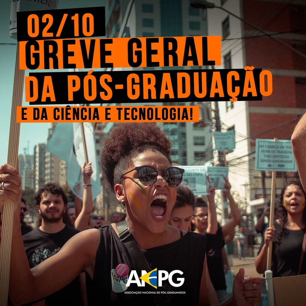 Greve dos cientistas â Foto: DivulgaÃ§Ã£o
