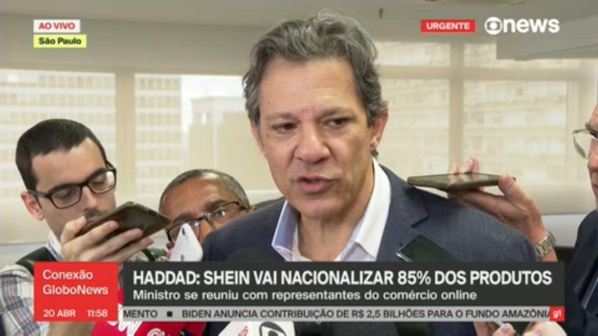 Haddad announces that Shein intends to produce 85% of the pieces in Brazil within four years