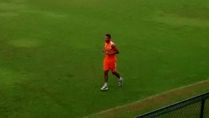 Samuel Fluminense treino (Foto: Fred Gomes) Samuel Fluminense treino (Foto: Fred Gomes)
