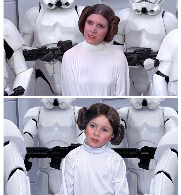 Matilda em Star Wars (Foto: Reprodução/Instagram)
